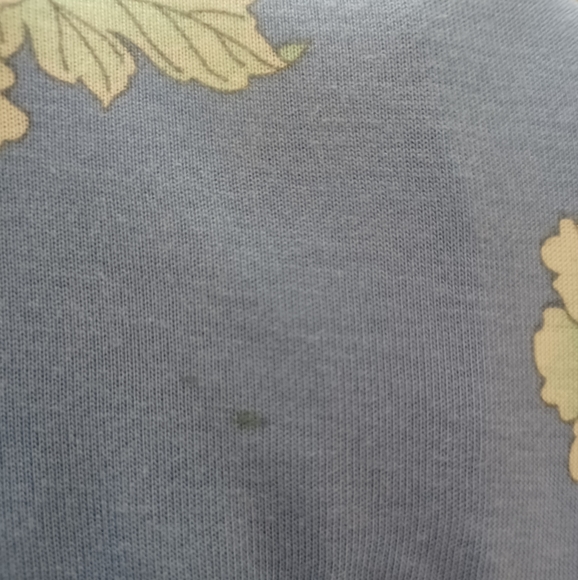 ⚡SALE⚡Light Blue & White Floral Knee Length Halter Neck Dress from Old Navy - Picture 10 of 11